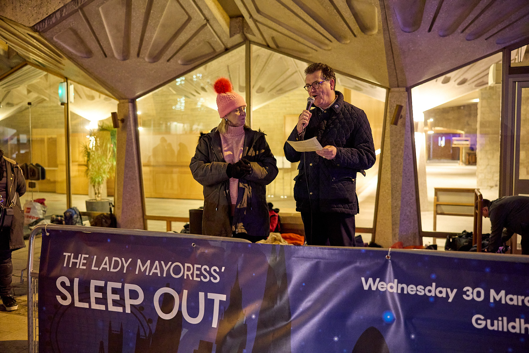 The Lady Mayoress’ Sleep Out Event