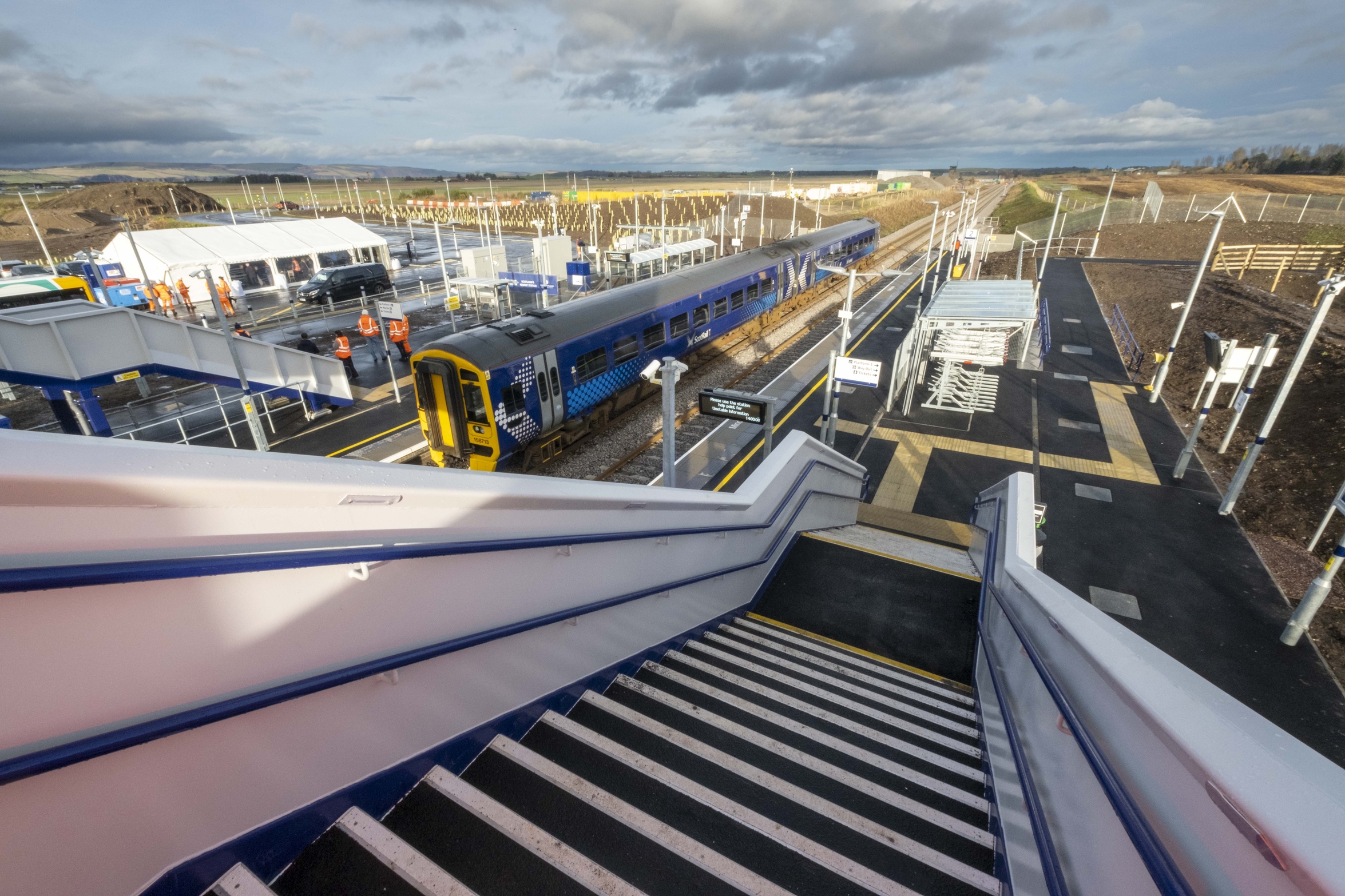 Kelly Rail Celebrates the Completion of Inverness Airport Station