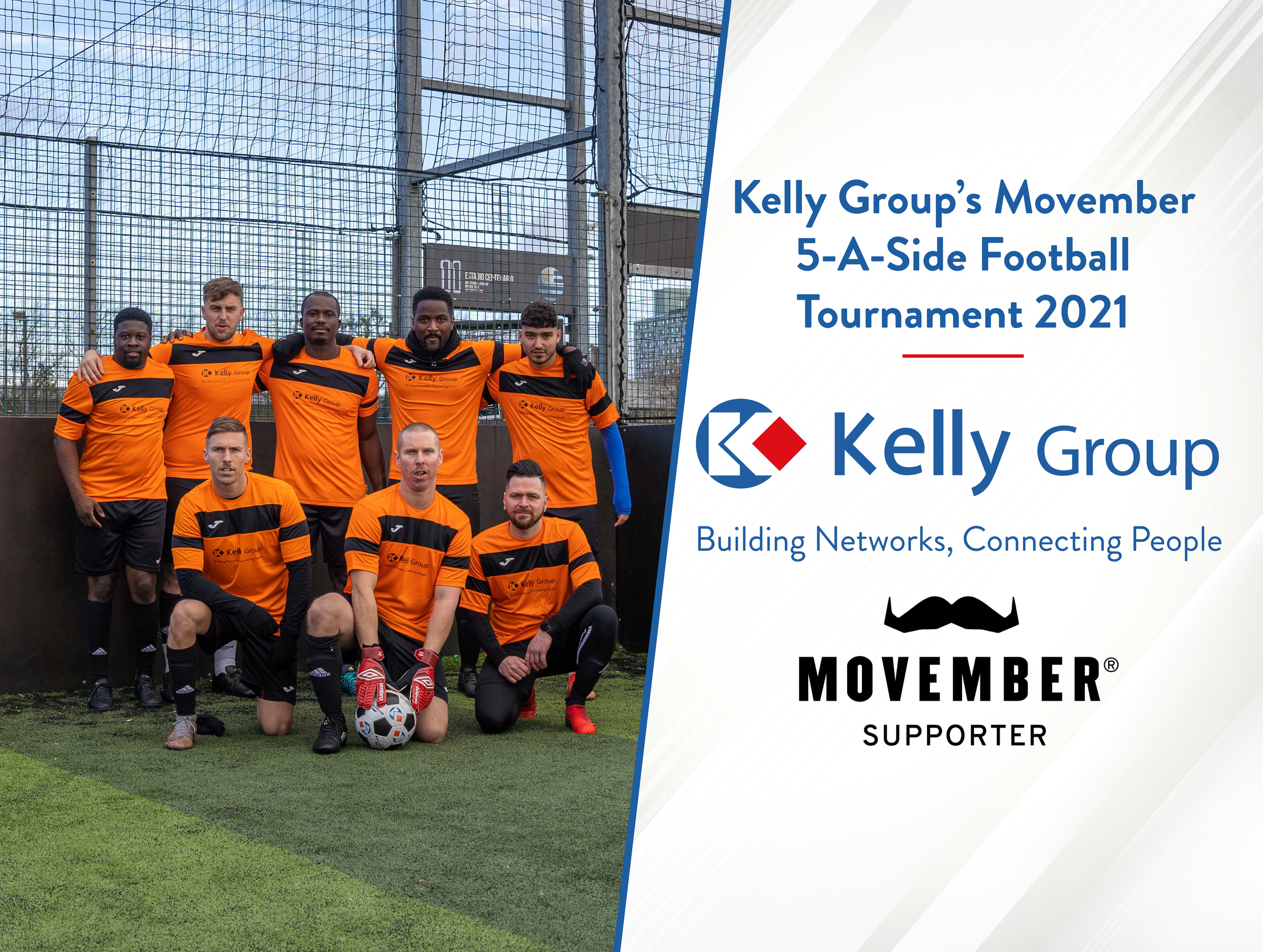 Kelly Group Hosts Charity Football Tournament Supporting Movember