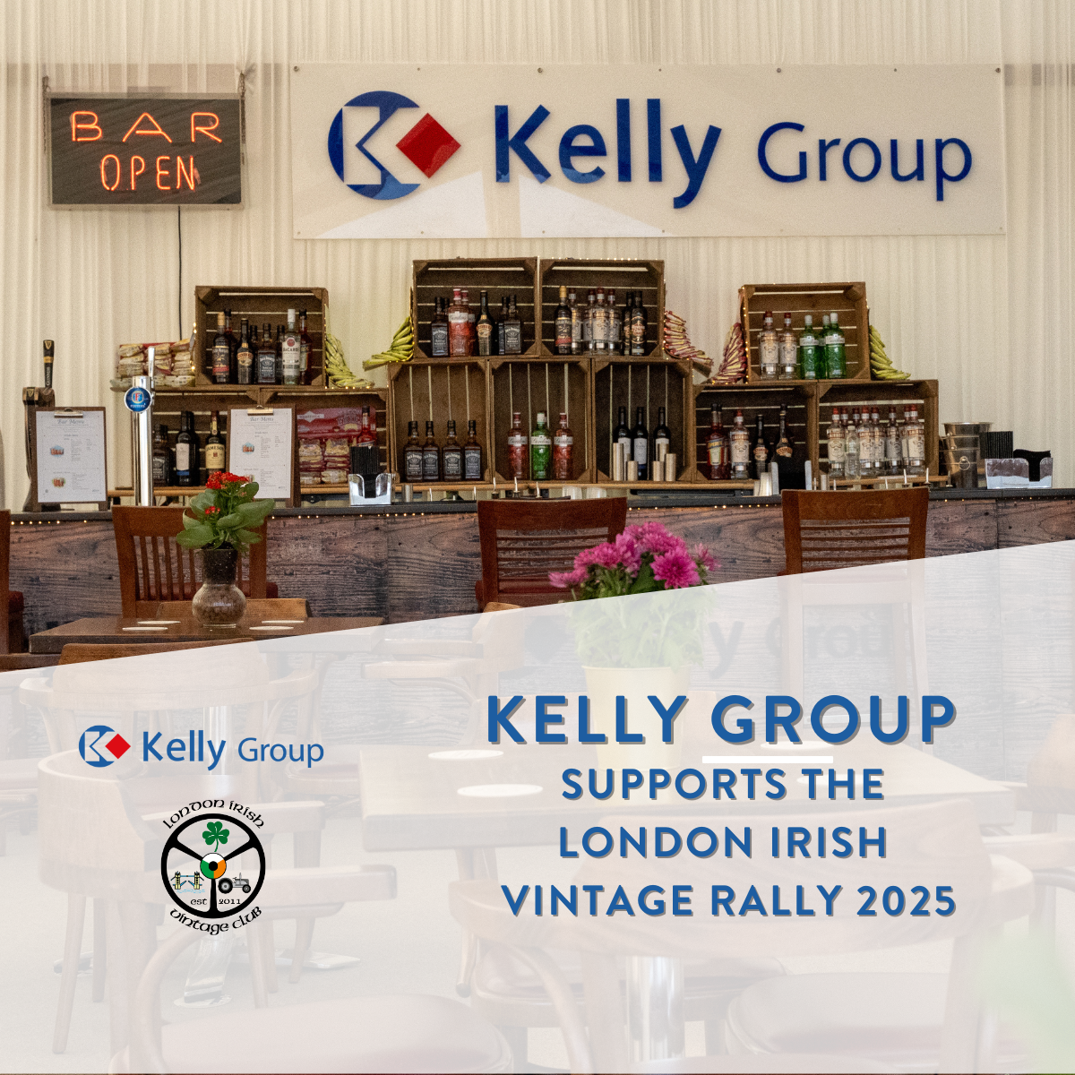 Kelly Group Supports London Irish Vintage Rally 2025