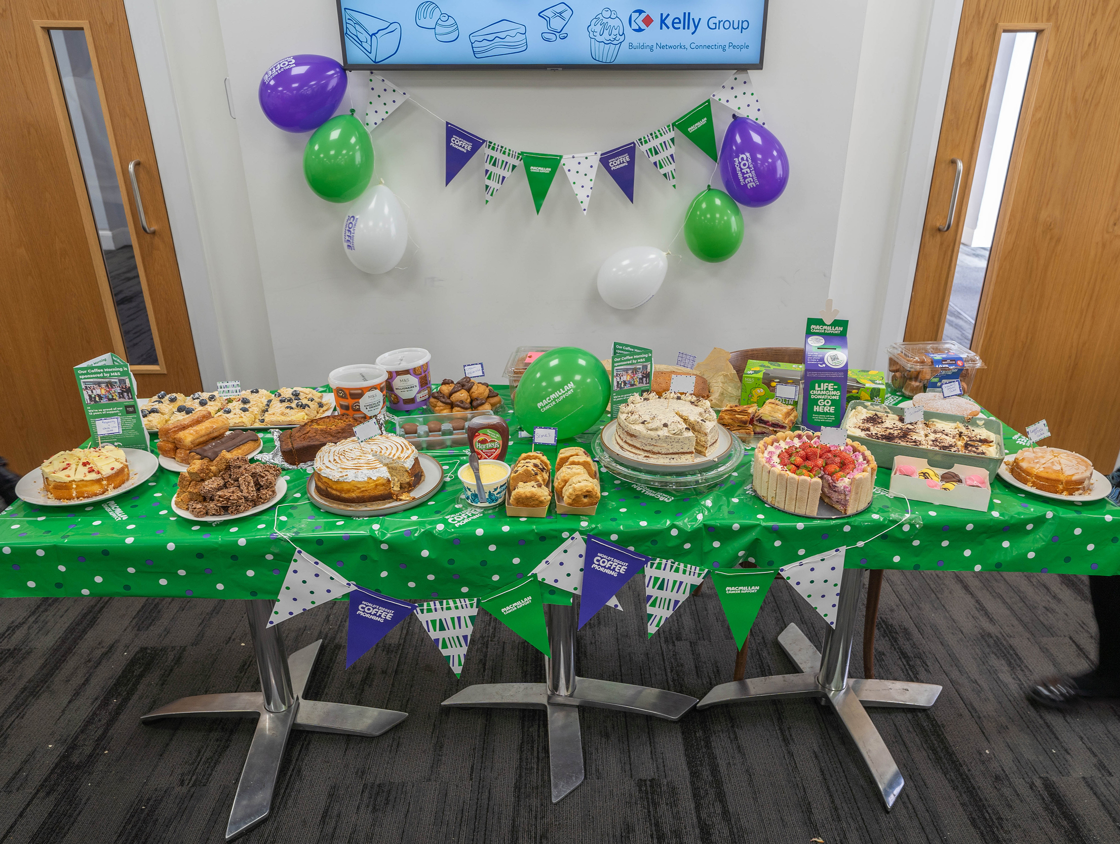 Kelly Group Hosts Macmillan Coffee Morning 2022