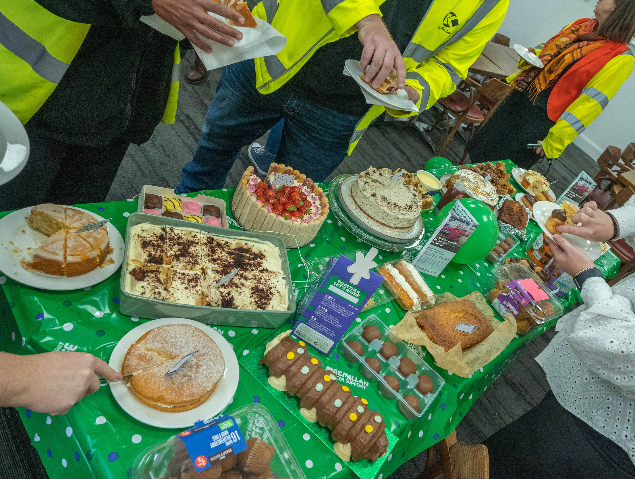 Kelly Group Hosts Macmillan Coffee Morning 2022