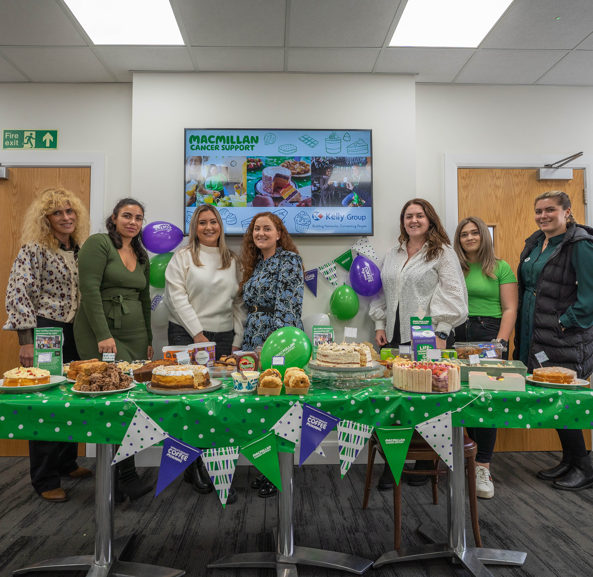 Kelly Group Hosts Macmillan Coffee Morning 2022