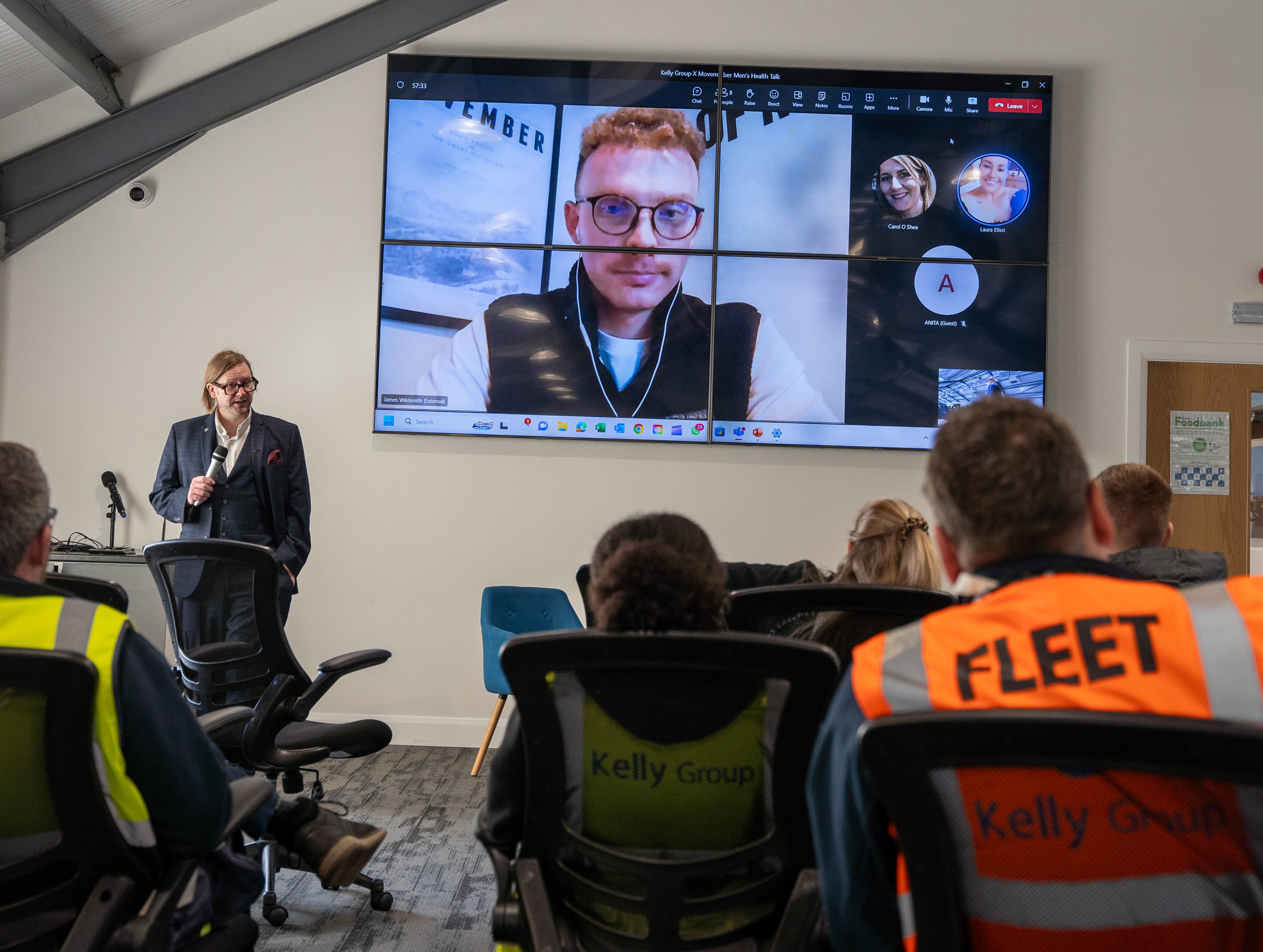 Kelly Group Returns to Movember Business Club & Hosts Annual Men’s Health Talk