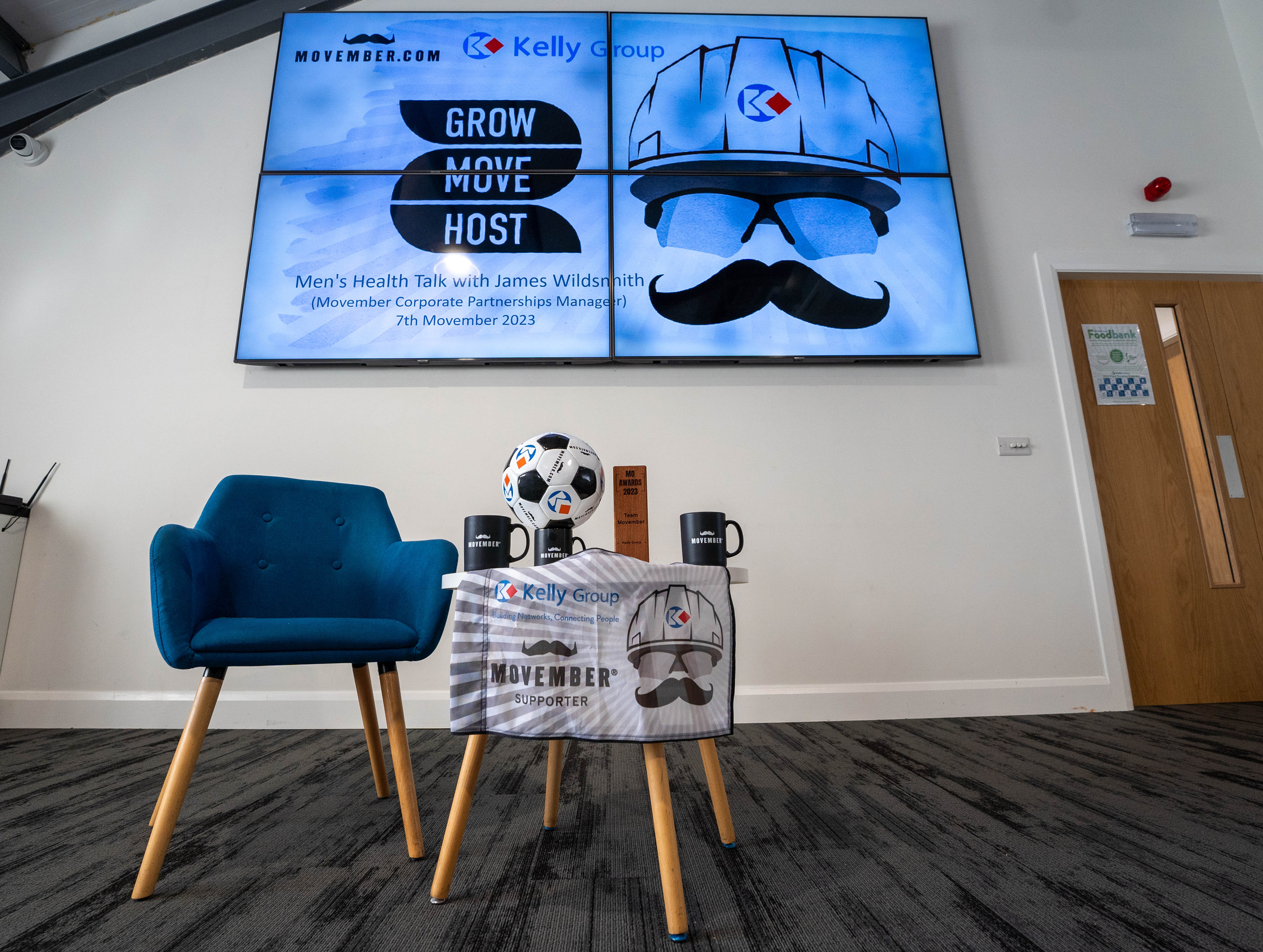 Kelly Group Returns to Movember Business Club & Hosts Annual Men’s Health Talk