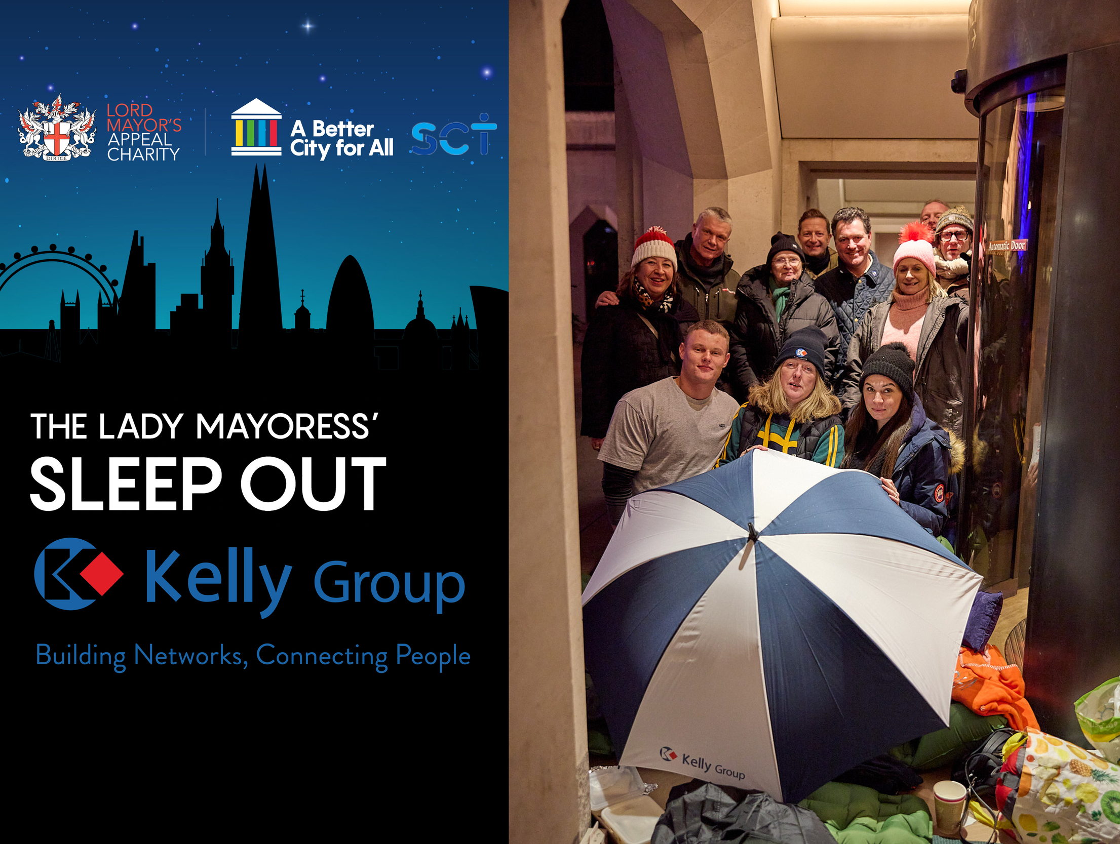 The Lady Mayoress’ Sleep Out Event